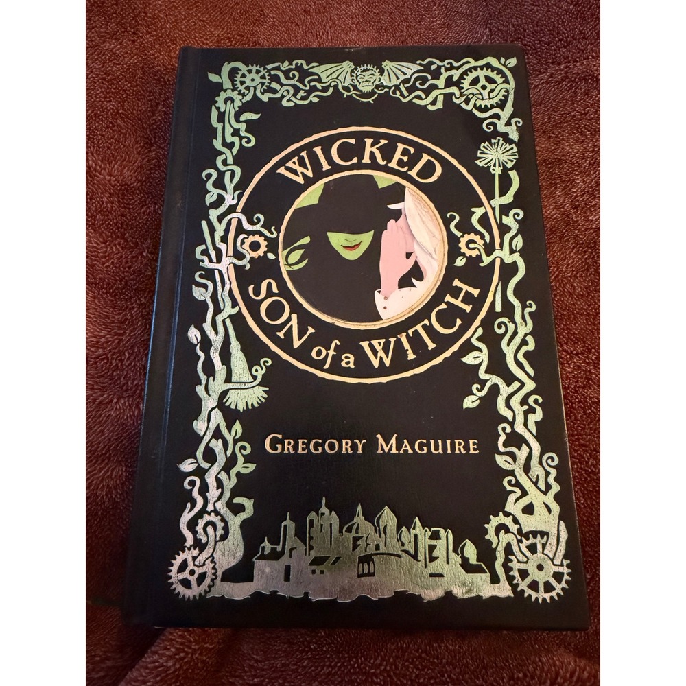 Gregory Maguire Wicked & Son of a Witch Barnes & Noble Leatherbound Hardcover 08